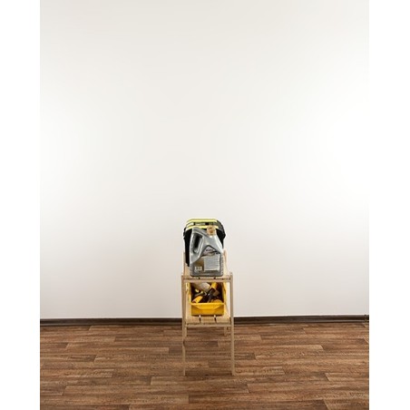 Regał drewniany modułowy z półką ażurową  Maxi 2L