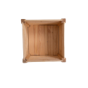 Sosnowa Donica Kwadratowa - 40x40x34 cm · Surowa