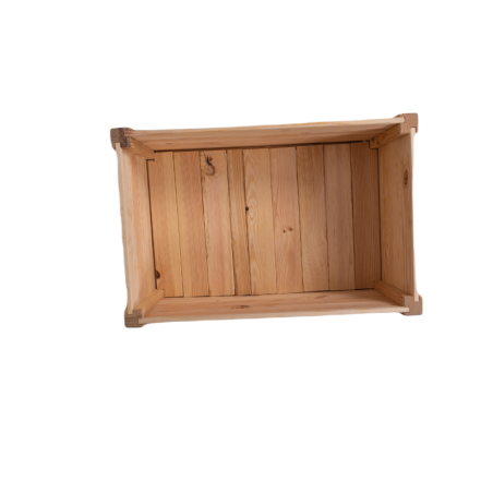 Drewniana Donica ~ 60x40x34 cm ~ Sosnowa/ Surowa ~ Na Nóżkach