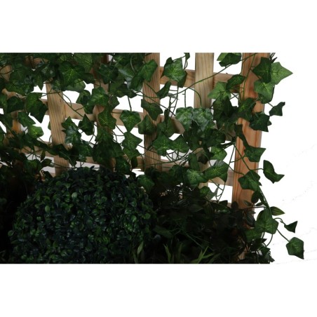 Sosnowa Donica z Pergolą ~ 40x40x120 cm ~ Surowa RD-DNC_PRG_40