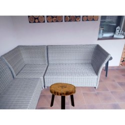 Dębowy Stolik/ Blat (wybór) ⭖ Smoke and Owl ⭖ śr. 37-42 cm ▪ gr. 6 cm