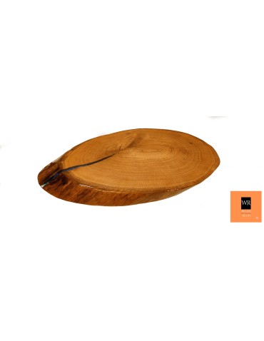 Dębowy Stolik lub Blat  ~ Pearl Fisherman  ~ Wood & Resin  ~ Unikat 120449