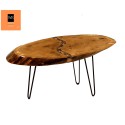 Eliptyczny Blat/ Stolik ⭖ Coffee Stream ⭖ 86x38x5 cm ⭖ HIT!
