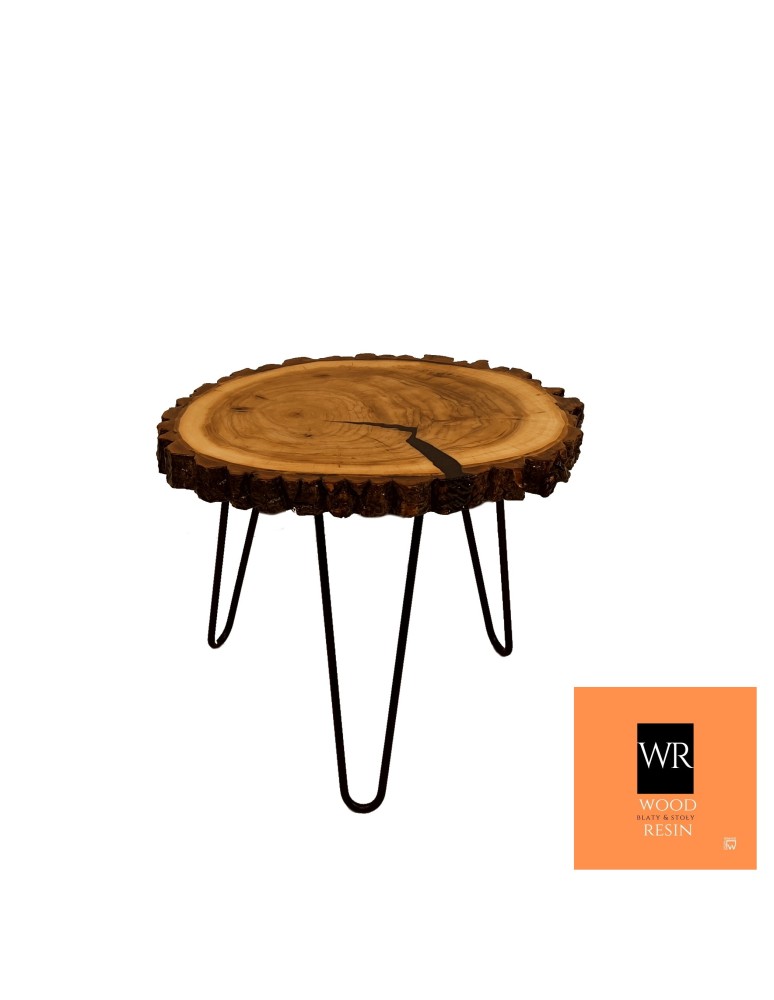 Stoły Marki Wood&Resin - Stolik lub Blat ~ Graphite Canyon ~ Wood & Resin ~ Unikat 123406 - produkt MODO24.PL 1
