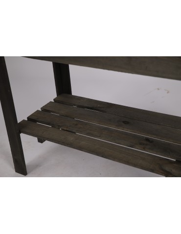 Kwietniki i donice - Drewniany Inspekt Miniszklarnia ~ OBL ~ Pokrywa Trapezowa, Półka Dolna, Boczna - product 7