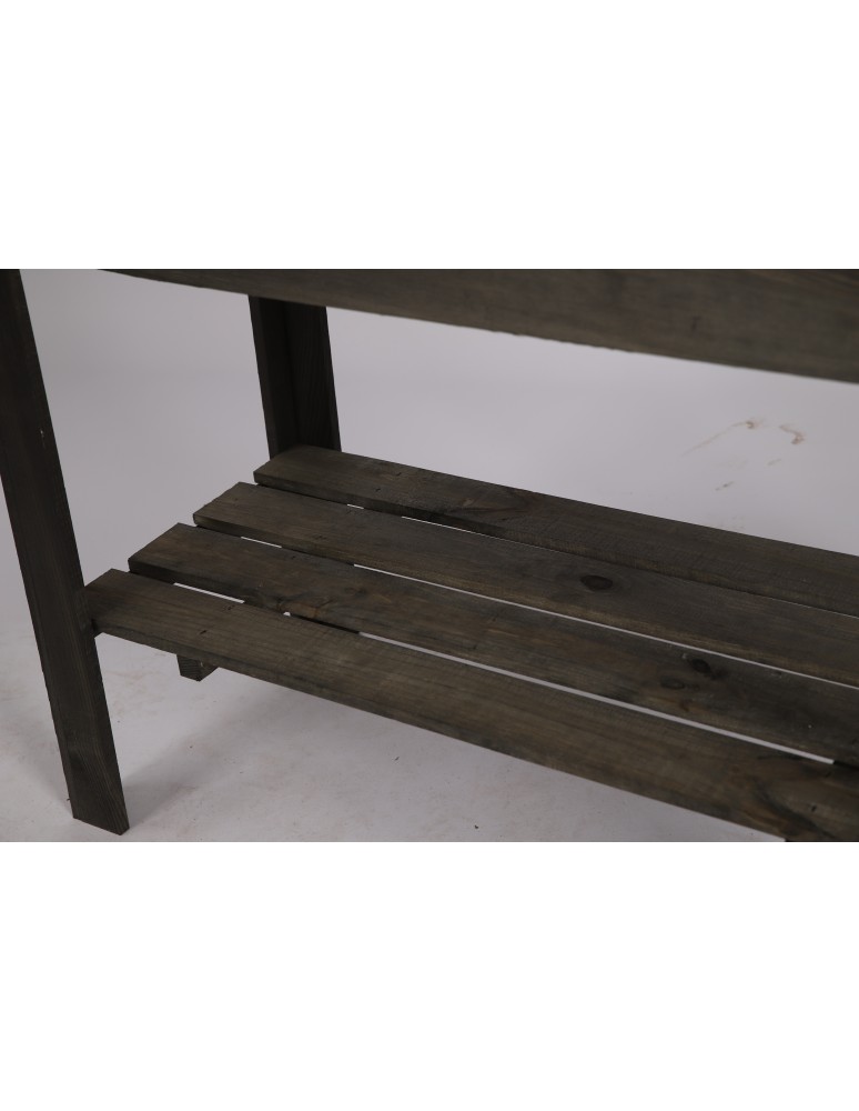 Kwietniki i donice - Drewniany Inspekt Miniszklarnia ~ OBL ~ Pokrywa Trapezowa, Półka Dolna, Boczna - product MODO24.PL 7