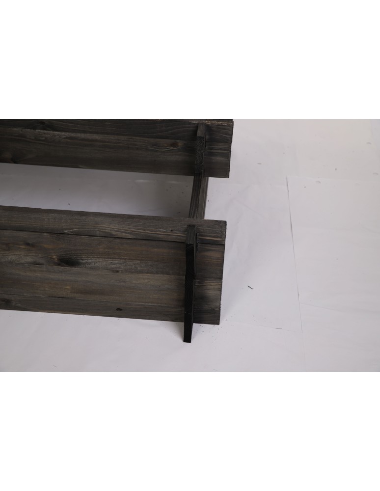 Dom i ogród - Składana Grządka Kaskadowa ~ Czarna ~ 78x75x40 cm - product MODO24.PL 5