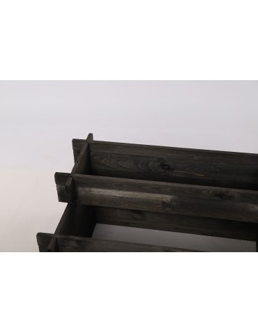 Dom i ogród - Składana Grządka Kaskadowa ~ Czarna ~ 78x75x40 cm - product 8