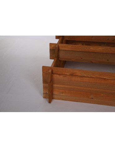 Dom i ogród - Składana Grządka Kaskadowa ~ Brązowa ~ 78x75x40 cm - product 4