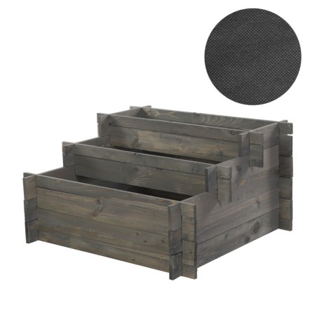 Grządka Schodkowa Ekologiczna ▪ Składana ▪ 78x75x40 cm