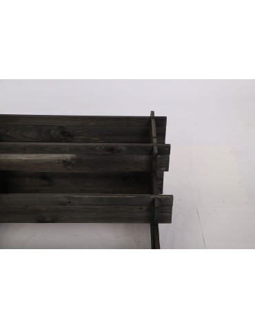 Dom i ogród - Składana Grządka Kaskadowa ~ Czarna ~ 100x75x40 cm - product 5