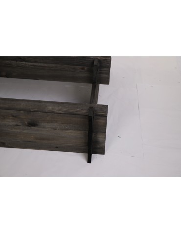 Dom i ogród - Składana Grządka Kaskadowa ~ Czarna ~ 100x75x40 cm - product 8