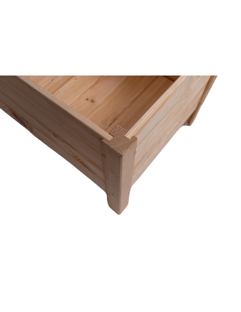 Dom i ogród - Dekoracyjna Donica Sosnowa ~ 60x40x34 cm ~ Brązowa RD-DNC_60_BR - product MODO24.PL 5