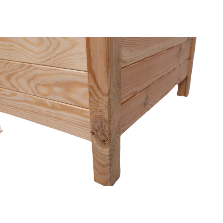 Duża Donica Do Salonu ~ 80x40x34 cm ~ Sosnowa/Brązowa