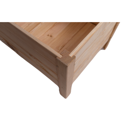 Duża Donica Do Salonu ~ 80x40x34 cm ~ Sosnowa/Brązowa