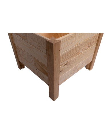 Dom i ogród - Sosnowa Donica z Pergolą ~ 40x40x120 cm ~ Brązowa RD-DNC_PRG_40_BR - product 10