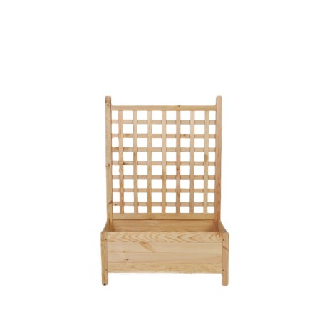 Brązowa Pergola z Donicą ● 40x80x120 cm