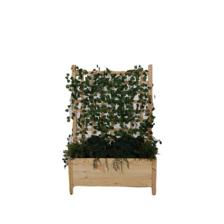 Brązowa Pergola z Donicą ● 40x80x120 cm