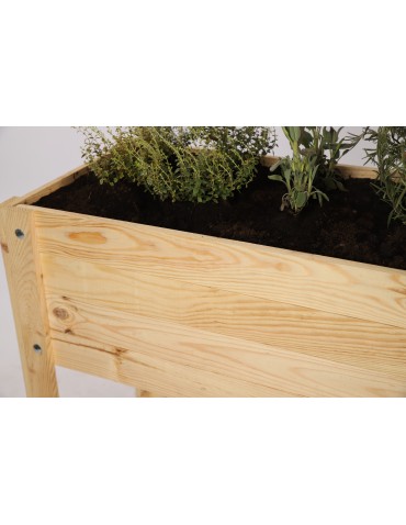 Kwietniki i donice - Inspekt z Hotelem dla Owadów ~ Kopuła Trapezowa ~ Półki Boczna i Dolna ~ OBL Surowy - product 5