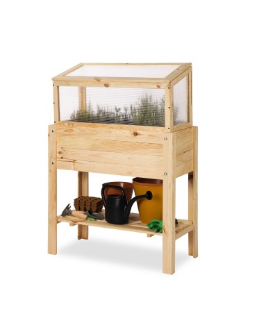 Inspekt z Hotelem dla Owadów ~ Kopuła Miniszklarnia Trapezowa ~ Półka Dolna ~ OBL Surowy