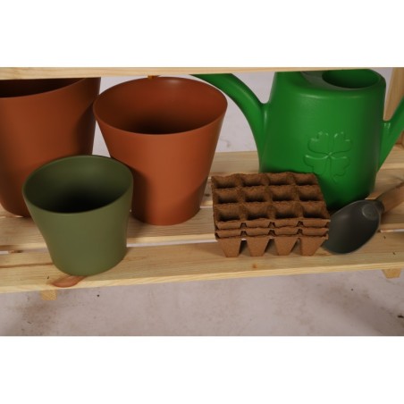 Inspekt z Hotelem dla Owadów ❧ Kopułą Trapezową ❧ Półką ❦ 78x37x115 cm