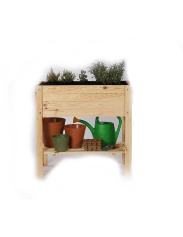 Kwietniki i donice - Inspekt z Hotelem dla Owadów ~ Kopuła Miniszklarnia Trapezowa ~ Półka Dolna ~ OBL Surowy - product 12