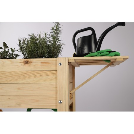 Inspekt z Miniszklarnią ▪ Hotelem dla Owadów ▪ 2-ma półkami ▪ 78x37x98