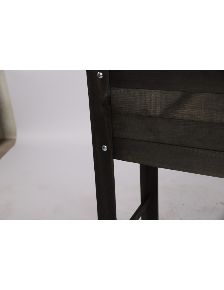 Kwietniki i donice - Inspekt z Hotelem dla Owadów i Półką ~ OBL Czarny - product MODO24.PL 3