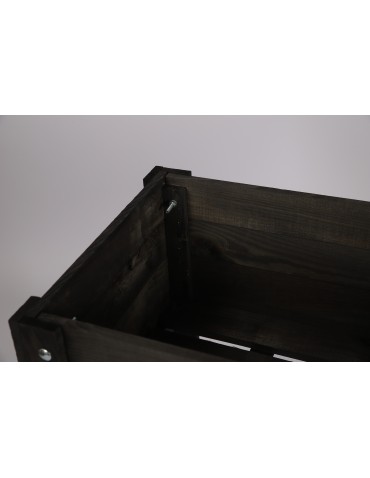 Kwietniki i donice - Inspekt z Hotelem dla Owadów i Półką ~ OBL Czarny - product 10