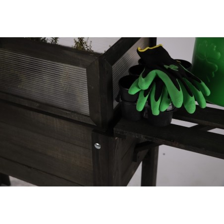 Czarny Inspekt ❧ Hotel dla Owadów ❧ Miniszklarnia ❧ Półka ❧ 78x37x115