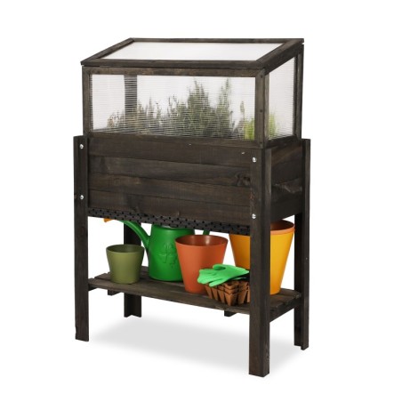 Czarny Inspekt ❧ Hotel dla Owadów ❧ Miniszklarnia ❧ Półka ❧ 78x37x115