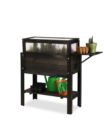 Inspekt z Hotelem dla Owadów ~  Kopuła Miniszklarnia ~ Półka Dolna i Boczna ~ OBL Czarny