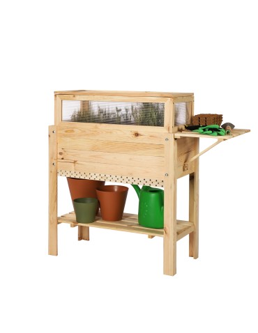 Inspekt z Hotelem dla Owadów ~ Kopuła Miniszklarnia ~ Półka Dolna i Boczna ~ OBL Surowy