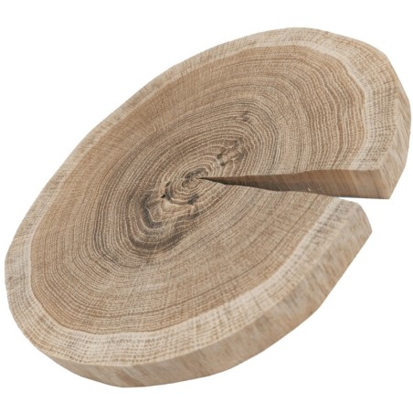 Plaster drewna - fi 15-20 cm - Dąb, gr 2,0 cm