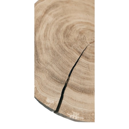 Plaster drewna - fi 20-25 cm - Dąb, gr 4,0 cm