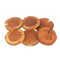 Podkładki Na Stół ◎ Czeremcha ◎ Olejowane ◎ ø 9-12 cm ◎ 6 sztuk