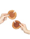 Podkładki Na Stół ◎ Czeremcha ◎ Okorowane ◎ Olejowane ◎ ø 12-15 cm ◎ 2 szt.