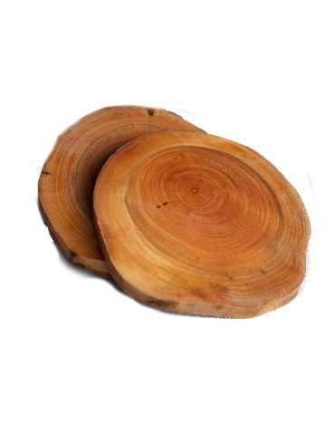 Zestawy Podkładek Na Stół - Podkładki Na Stół ◎ Czeremcha ◎ Okorowane ◎ Olejowane ◎ ø 12-15 cm ◎ 2 szt. - product 5