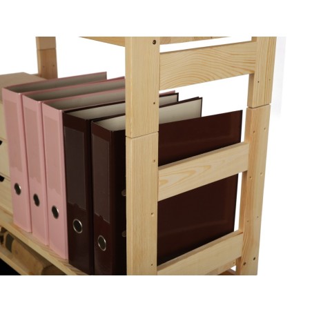 Regał Modułowy Prosty ~ BERDO PRO_06 ~ 197,6x80x34,4 cm ~ 6 Półek