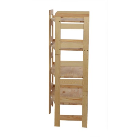 Regał Modułowy Narożnikowy ~ BERDO NAR_04 ~ 120,8x72x44,8 cm ~ 4 Półki