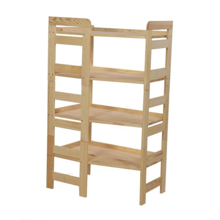 Regał Modułowy Narożnikowy ~ BERDO NAR_04 ~ 120,8x72x44,8 cm ~ 4 Półki