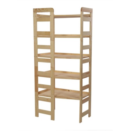 Regał Modułowy Narożnikowy ~ BERDO NAR_05 ~ 159,2x72x44,8 cm ~ 5 Półek