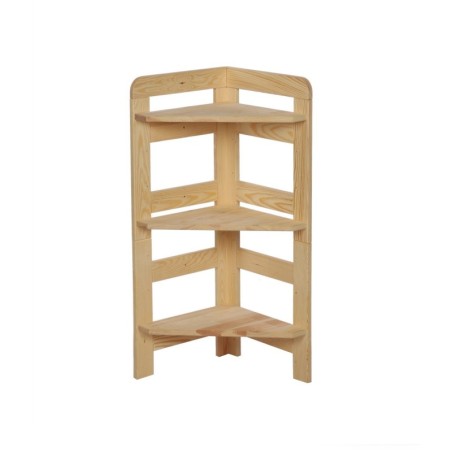 Narożny Regał Modułowy ~ Zewnętrzny ~ BERDO NZEW_03 ~ 82,4x34,4x34 cm ~ 3 Półki