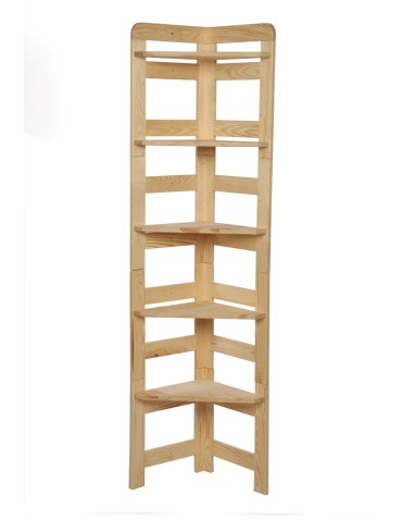 Narożny Regał Modułowy ~ Zewnętrzny ~ BERDO NZEW_05 ~ 159,2x34,4x34 cm ~ 5 Półek - product 2