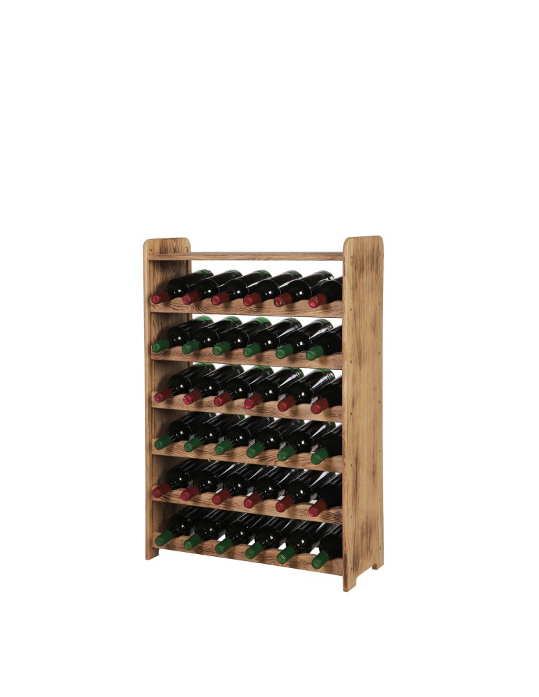 Seria RW-22 - Regał Dębowy Opalany na 36 butelek ~ RW-22-36P_FL - produkt MODO24.PL 1