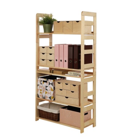 Regał Modułowy Prosty ~ BERDO PRO_05 ~ 159,2x80x34,4 cm ~ 5 Półek