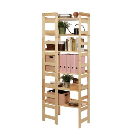 Regał Modułowy Narożnikowy ~ BERDO NAR_06 ~ 197,6x72x44,8 cm ~ 6 Półek