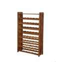 Regał dębowy na 56 butelek · RW-22-56P_O_FL · drewno olejowane, opalane