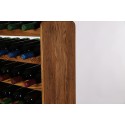 Regał dębowy na 63 butelki · RW-22-63 · drewno olejowane, opalane