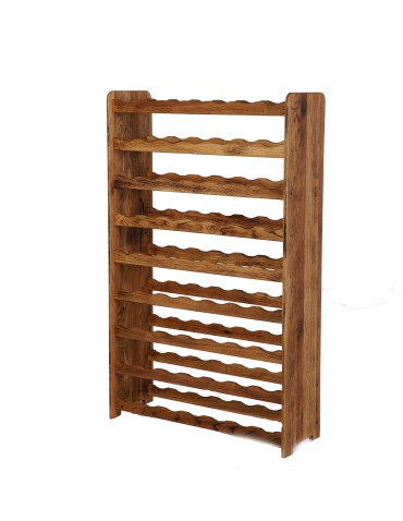 Regał dębowy na 63 butelki · RW-22-63 · drewno olejowane, opalane - product 2